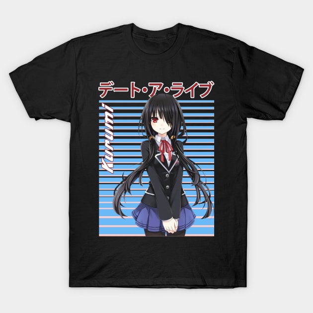 Graphic Kurumi A Live Manga T-Shirt by Cierra Bauch